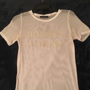 “Nothing to wear” t shirt